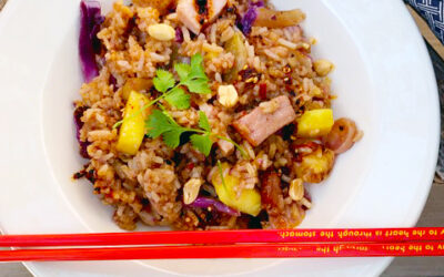 Back Bacon & Pineapple Stir Fried Rice with Elizabeth Falkner