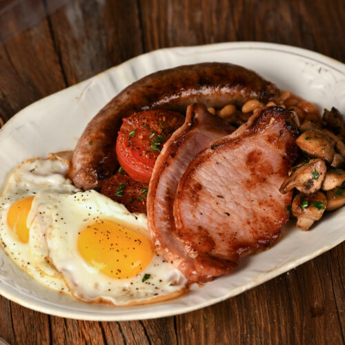 Image of breakfast with Baker's Bacon